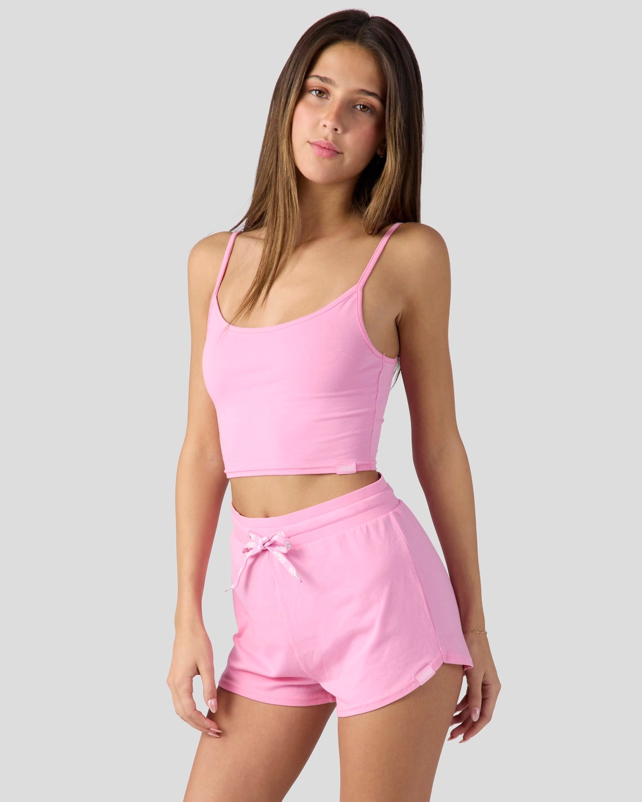 BUBBLEGUM PINK MODAL - CAMI SLEEP SET - Image 2