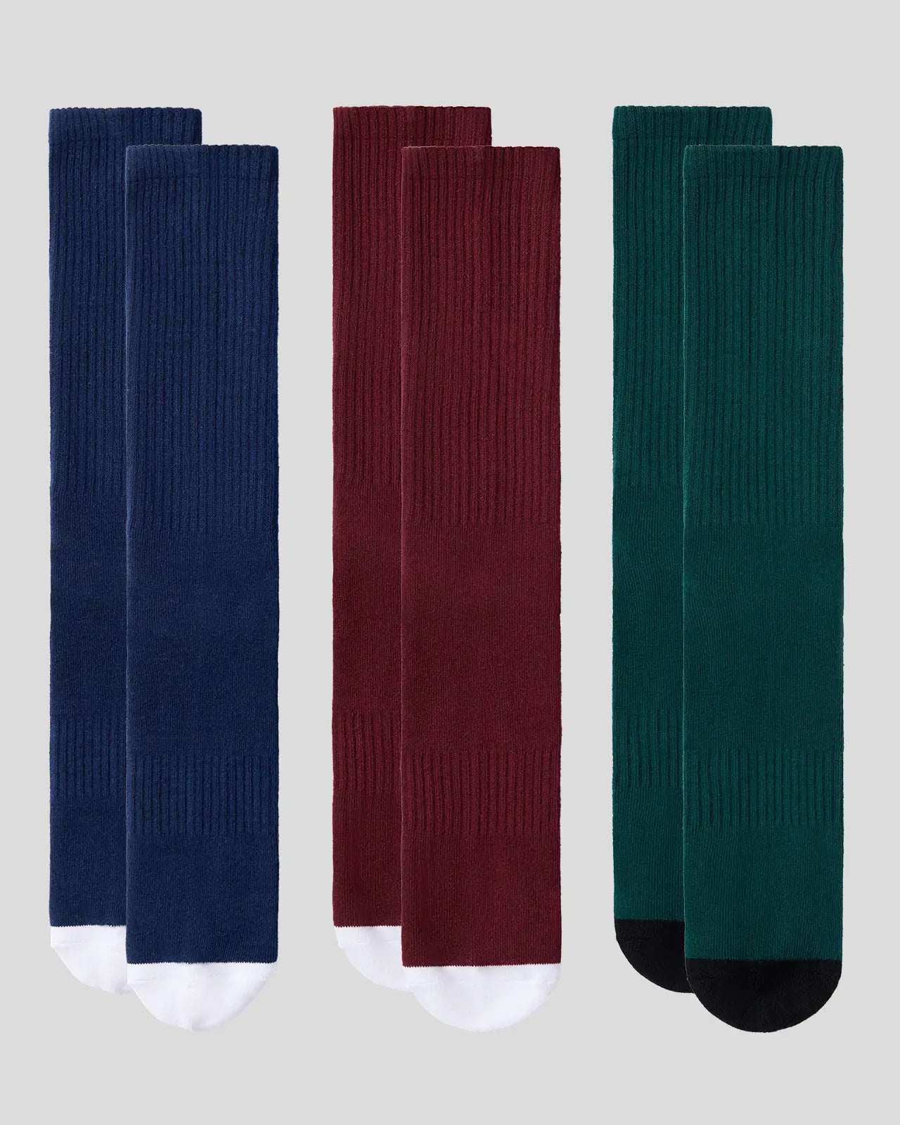 3 PACK - LOGO CREW - DARK TONES