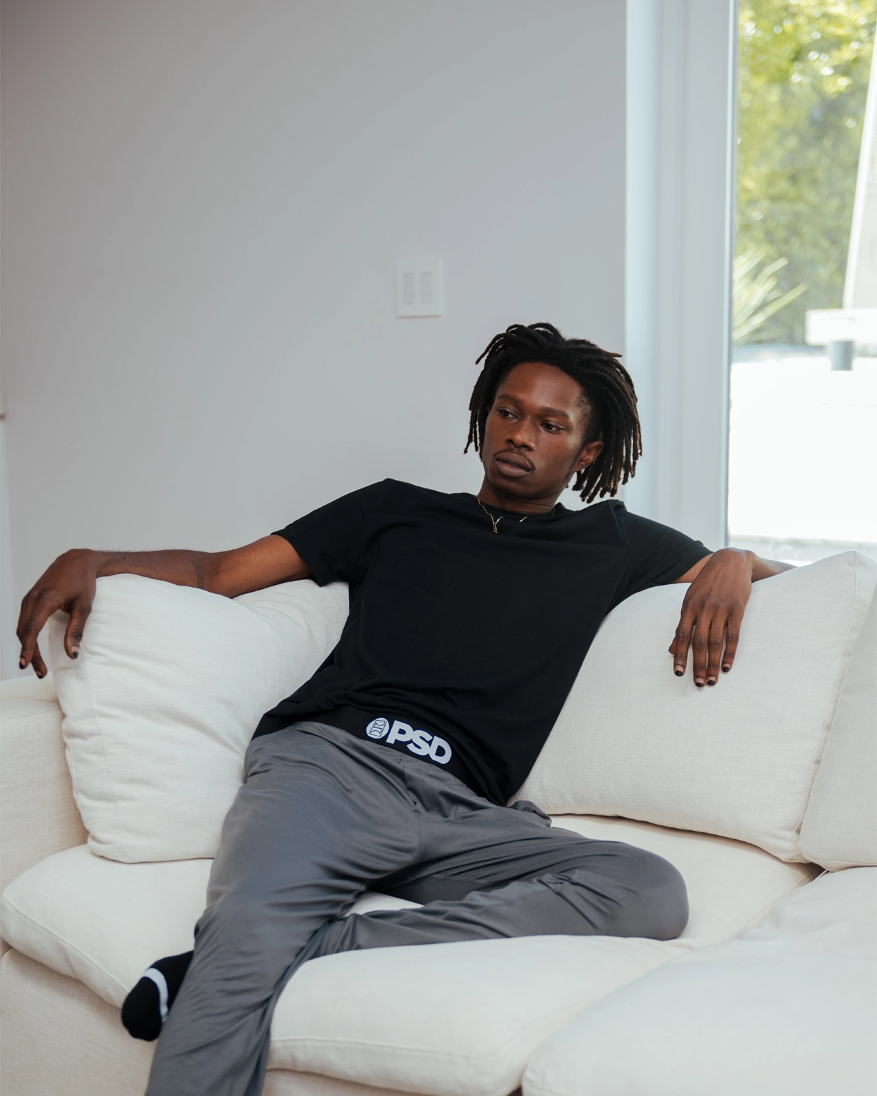 LOUNGE PANT - CHARCOAL - Image 8